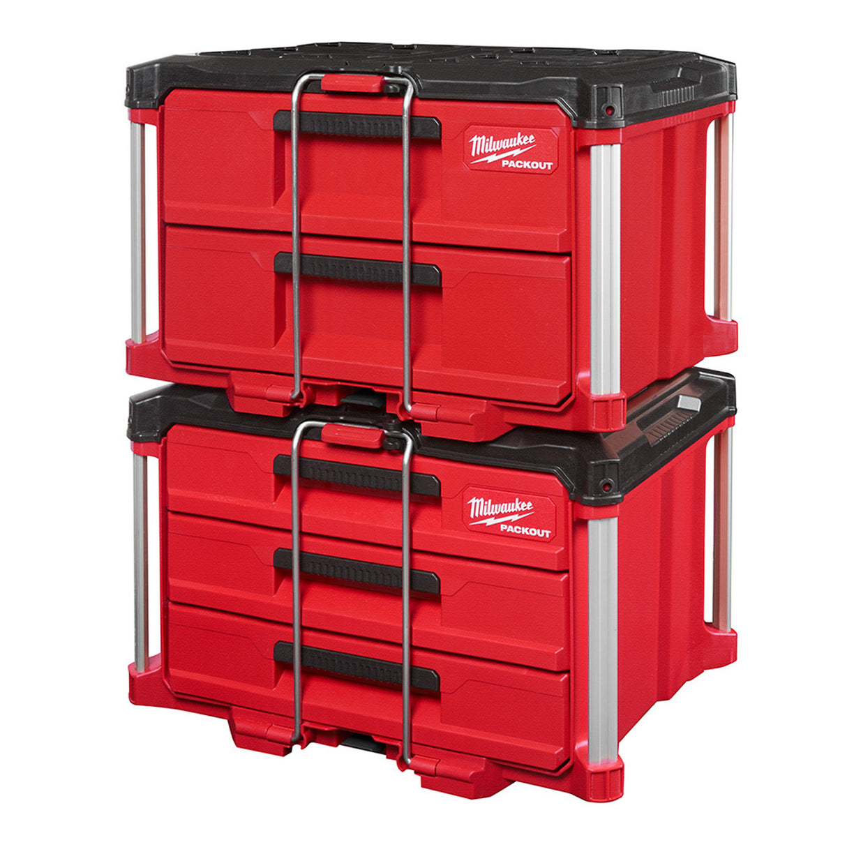 Milwaukee 48-22-8442 PACKOUT Caja de herramientas de 2 cajones