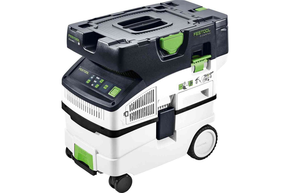 Festool Cordless Mobile Dust Extractor CLEANTEC CTC MIDI I HEPA-Basic