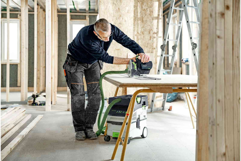 Festool Cordless Mobile Dust Extractor CLEANTEC CTC MIDI I HEPA-Basic