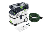 Festool Cordless Mobile Dust Extractor CLEANTEC CTC MIDI I HEPA-Basic