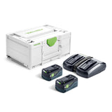 Festool Energy Set Battery & Charger SYS 18V 2x5,0/TCL 6 DUO