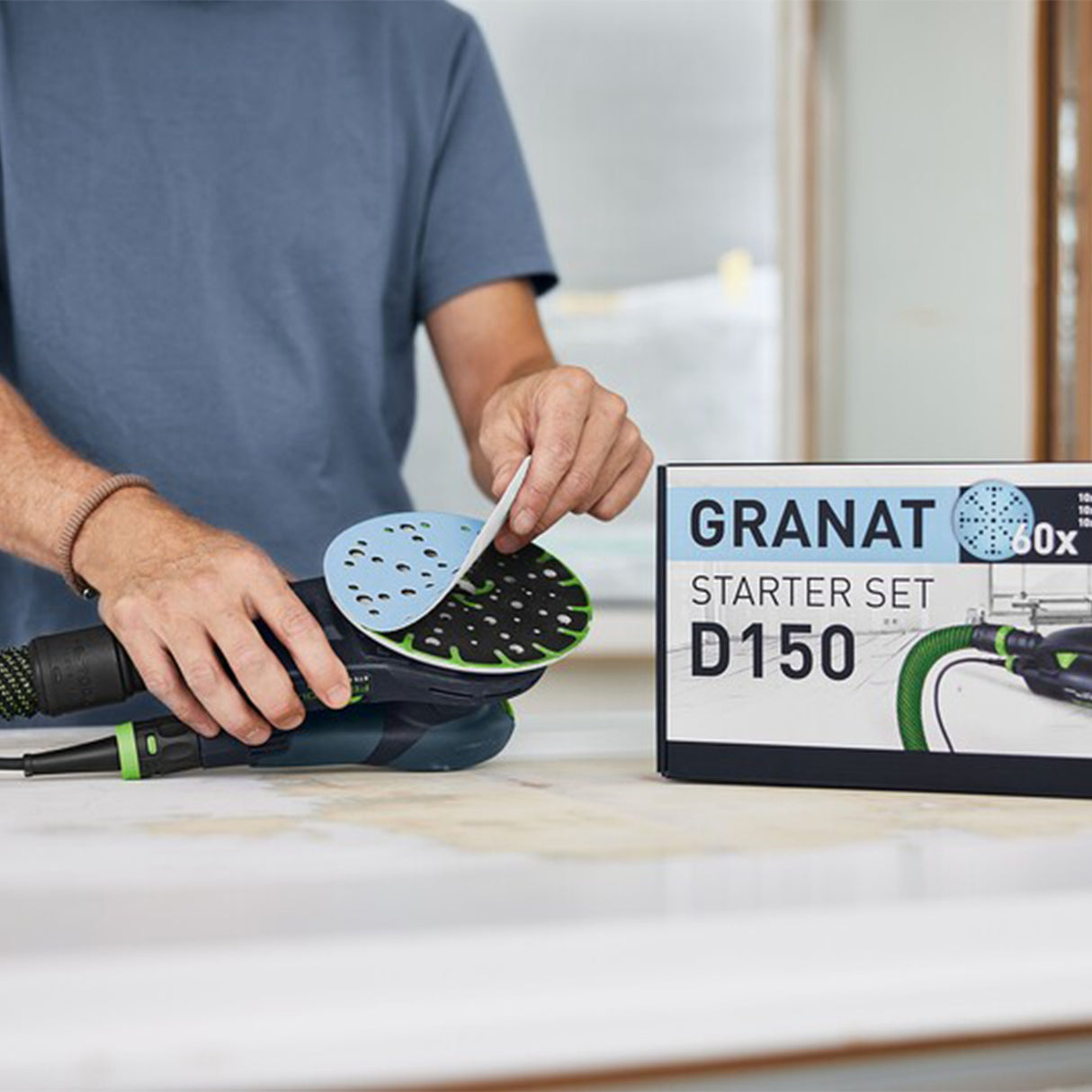 Festool 578166 Juego básico Granat Surtido STF D150 de 6"