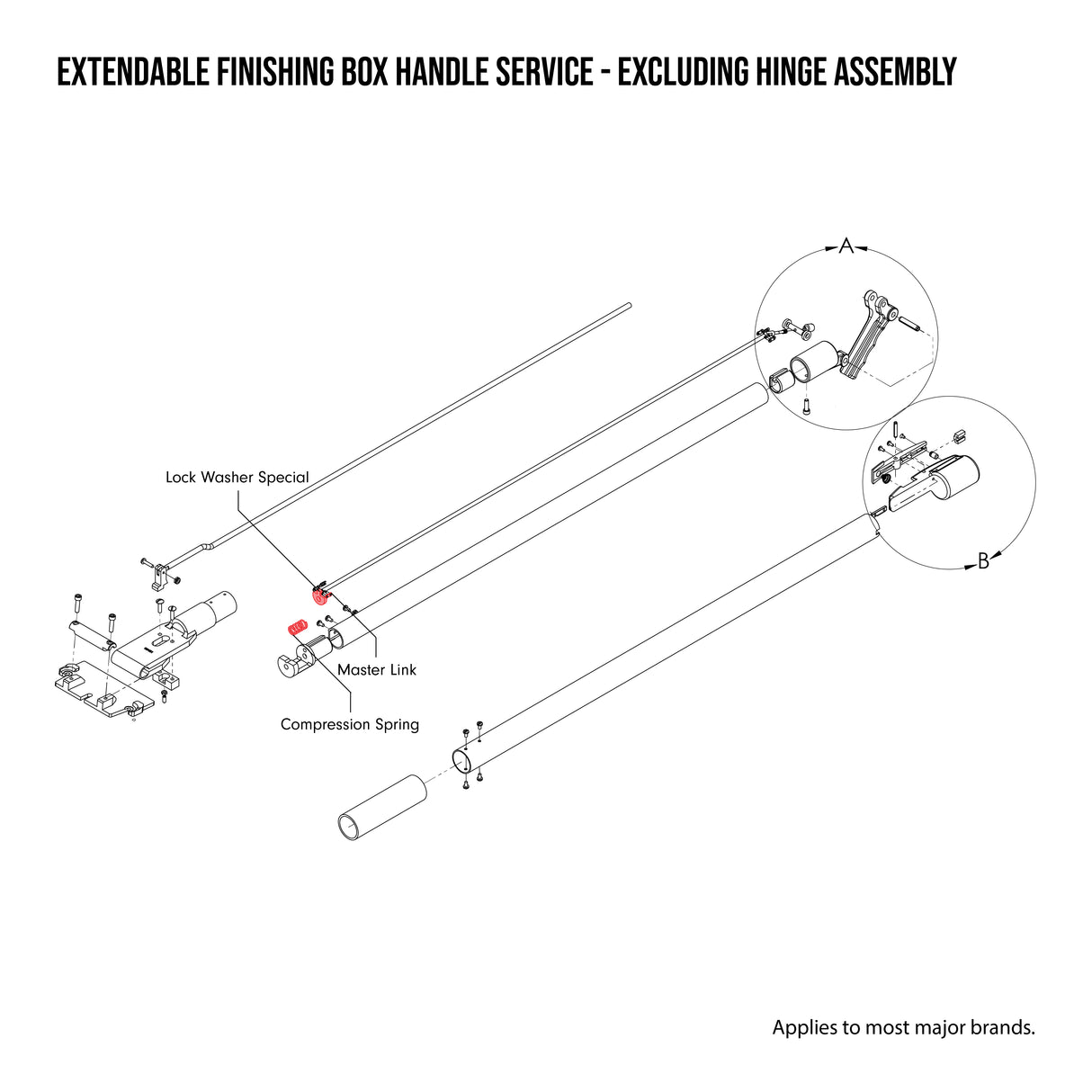 Repair Service Request - Extendable Finishing Box Handle Service