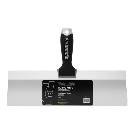 Cuchillo de encintado de acero inoxidable Columbia con mango de agarre suave