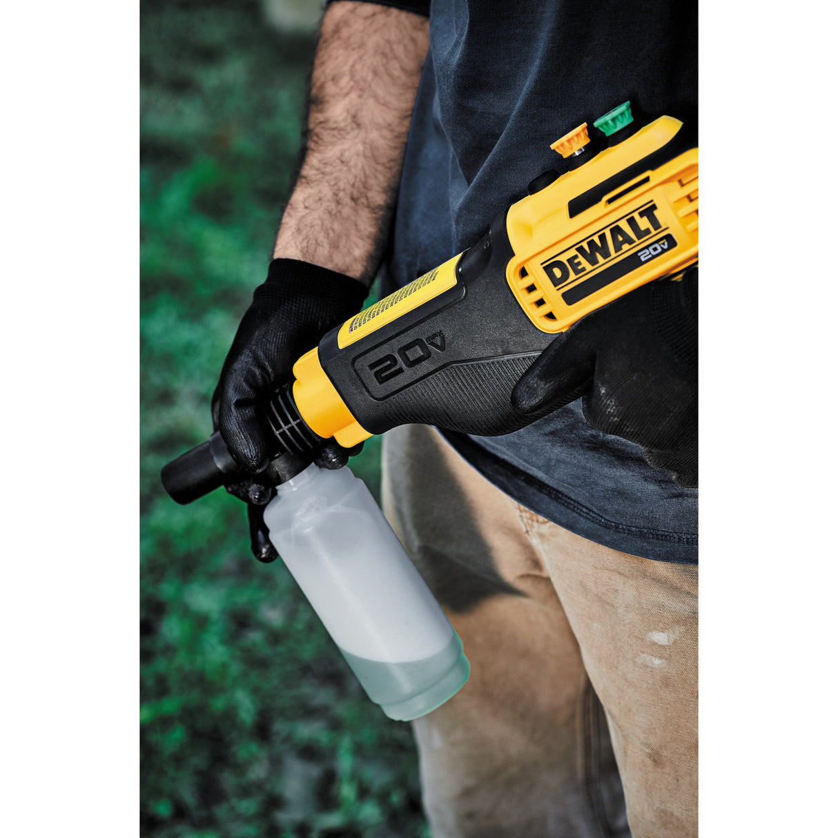 DeWalt Kit de nettoyeur électrique sans fil 20 V Max 550 PSI 5,0 Ah