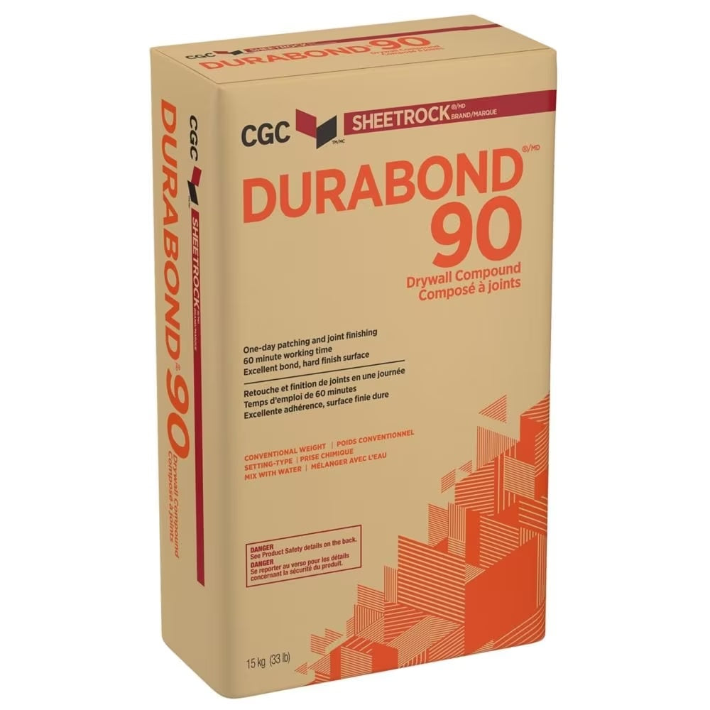 Compuesto para juntas Durabond marca CGC Sheetrock