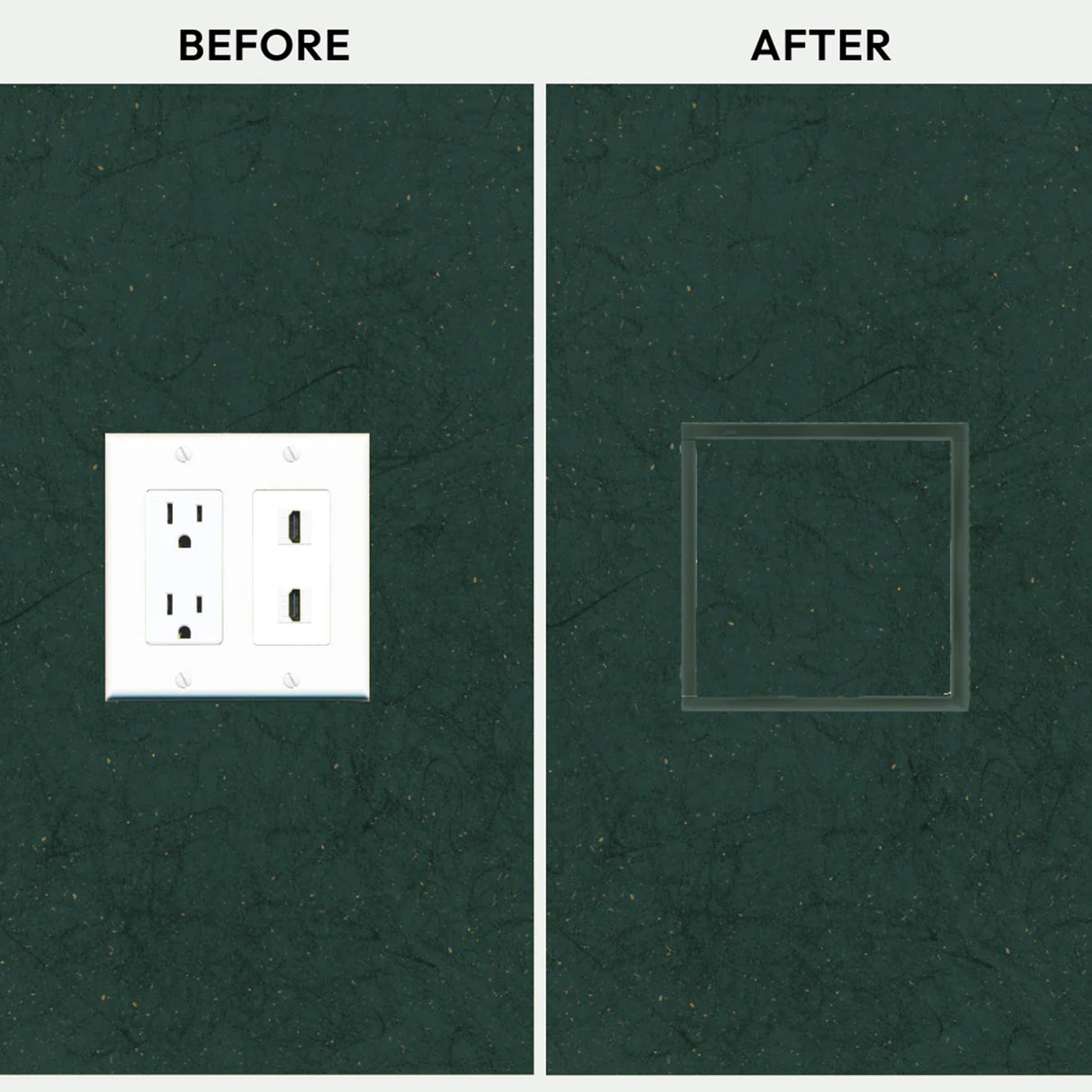 Montaje de receptáculo invisible para paneles de yeso Fittes [Luxe]