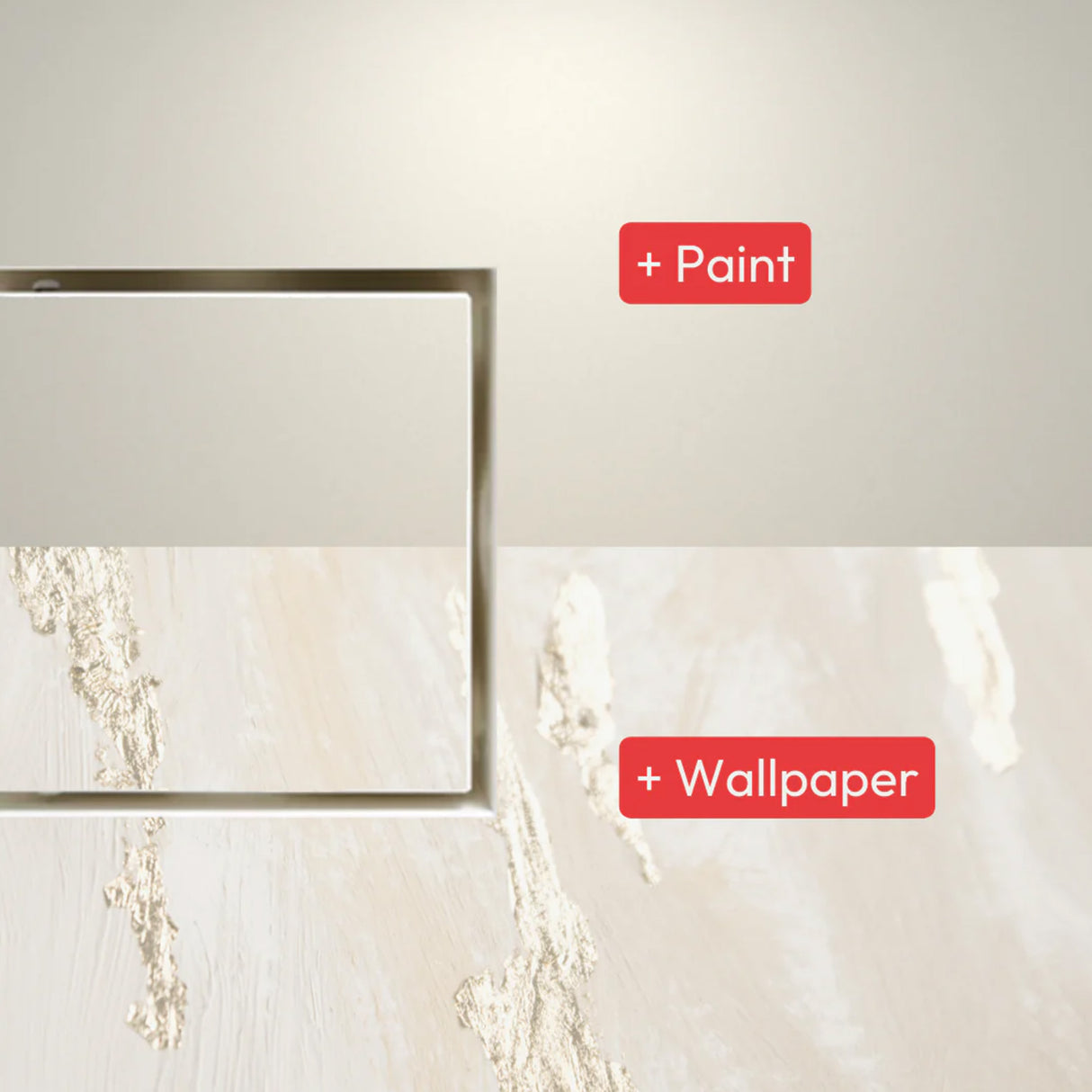 Montaje de receptáculo invisible para paneles de yeso Fittes [Luxe]