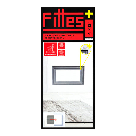 Aria Lite+ Flush High Performance Wall Vent