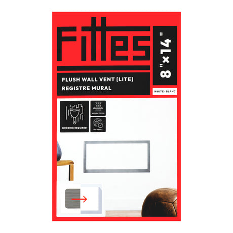 Aria Lite Flush Wall Vent Return