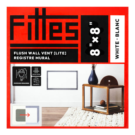 Aria Lite Flush Wall Vent Return