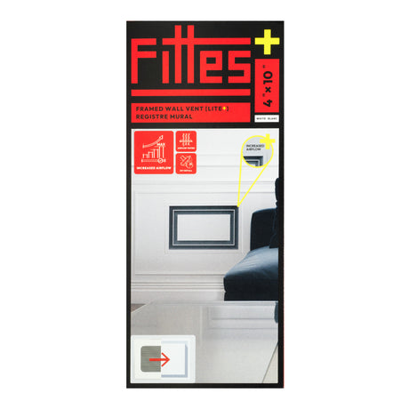 Aria Lite+ Framed High Performance Wall Vent