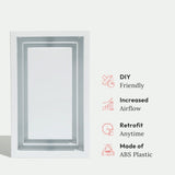 Aria Lite+ Framed High Performance Wall Return