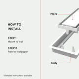 Aria Lite+ Framed High Performance Wall Return