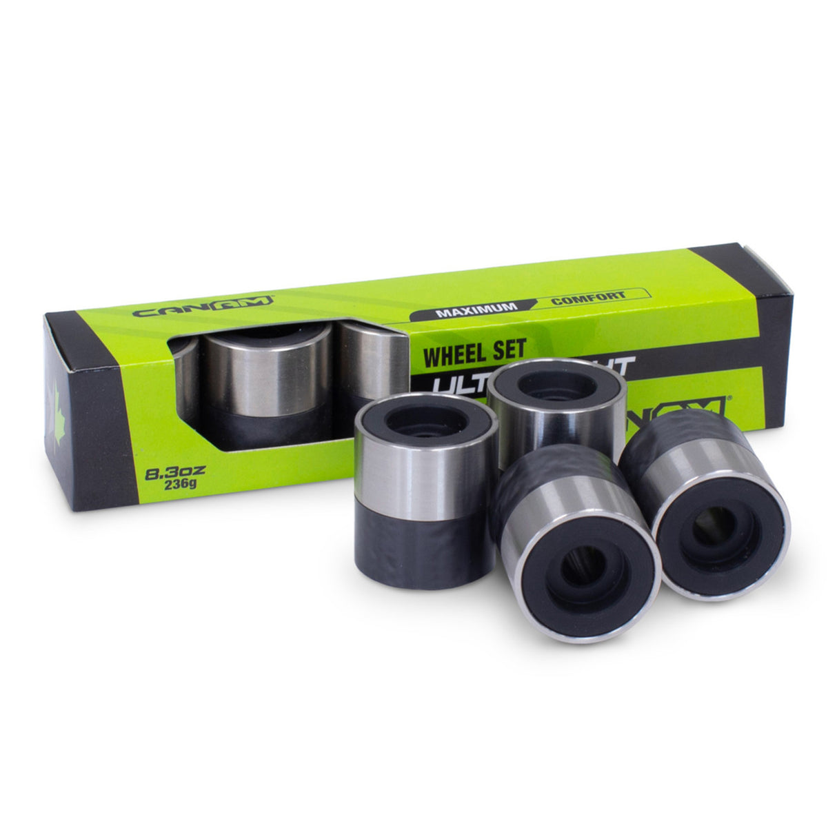 Kit de montaje de ruedas con rodillos de esquina ultraligeros Can-Am