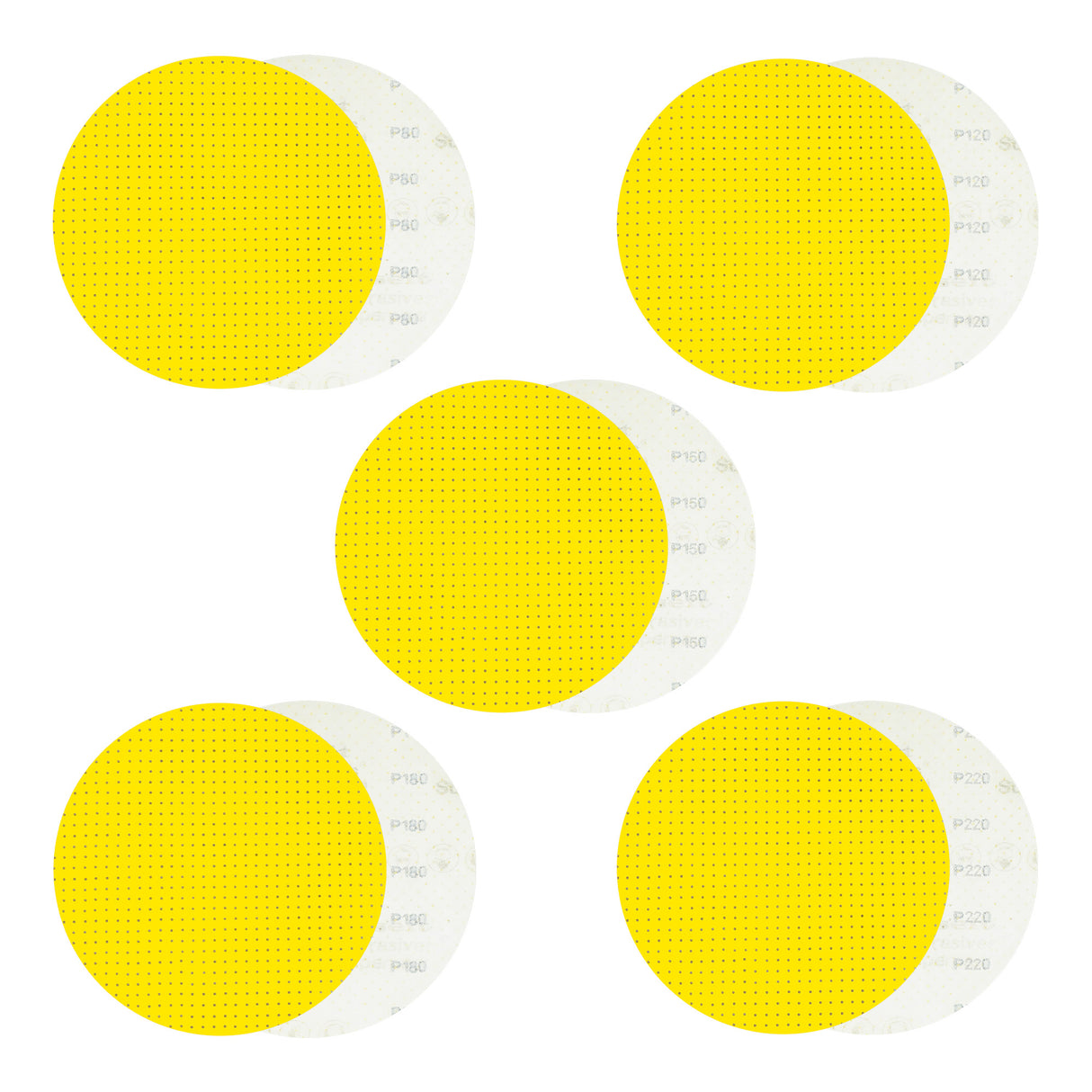 Discos de lijado redondos Joest de 9" para paneles de yeso (paquete de 10)