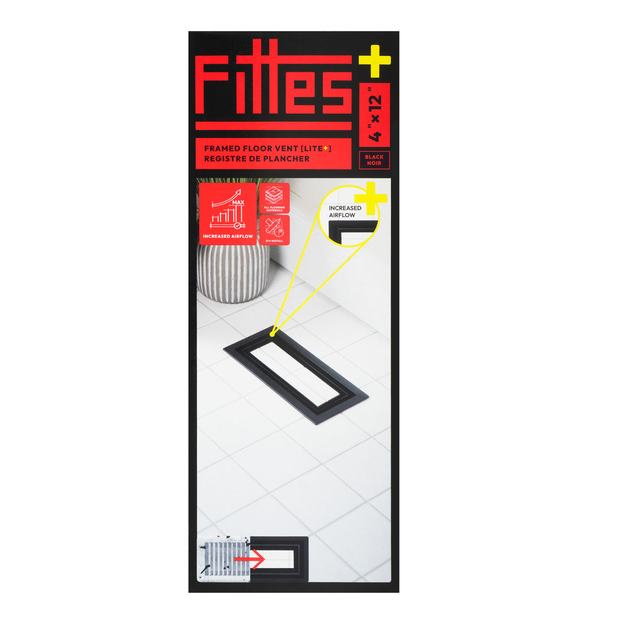 Aria Lite+ High Performance Framed Floor Vent