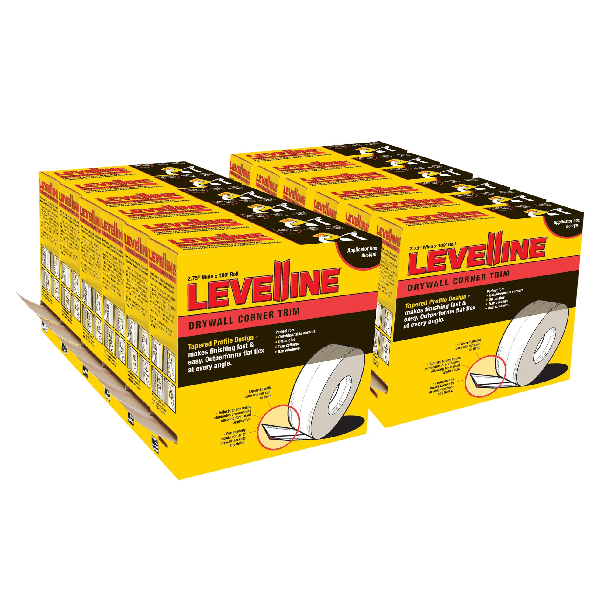 CertainTeed Levelline Flexible Corner – 2.75″ x 100′