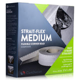 Cornières d'angle flexibles moyennes Strait-Flex – 2 1/4 po x 100 pi