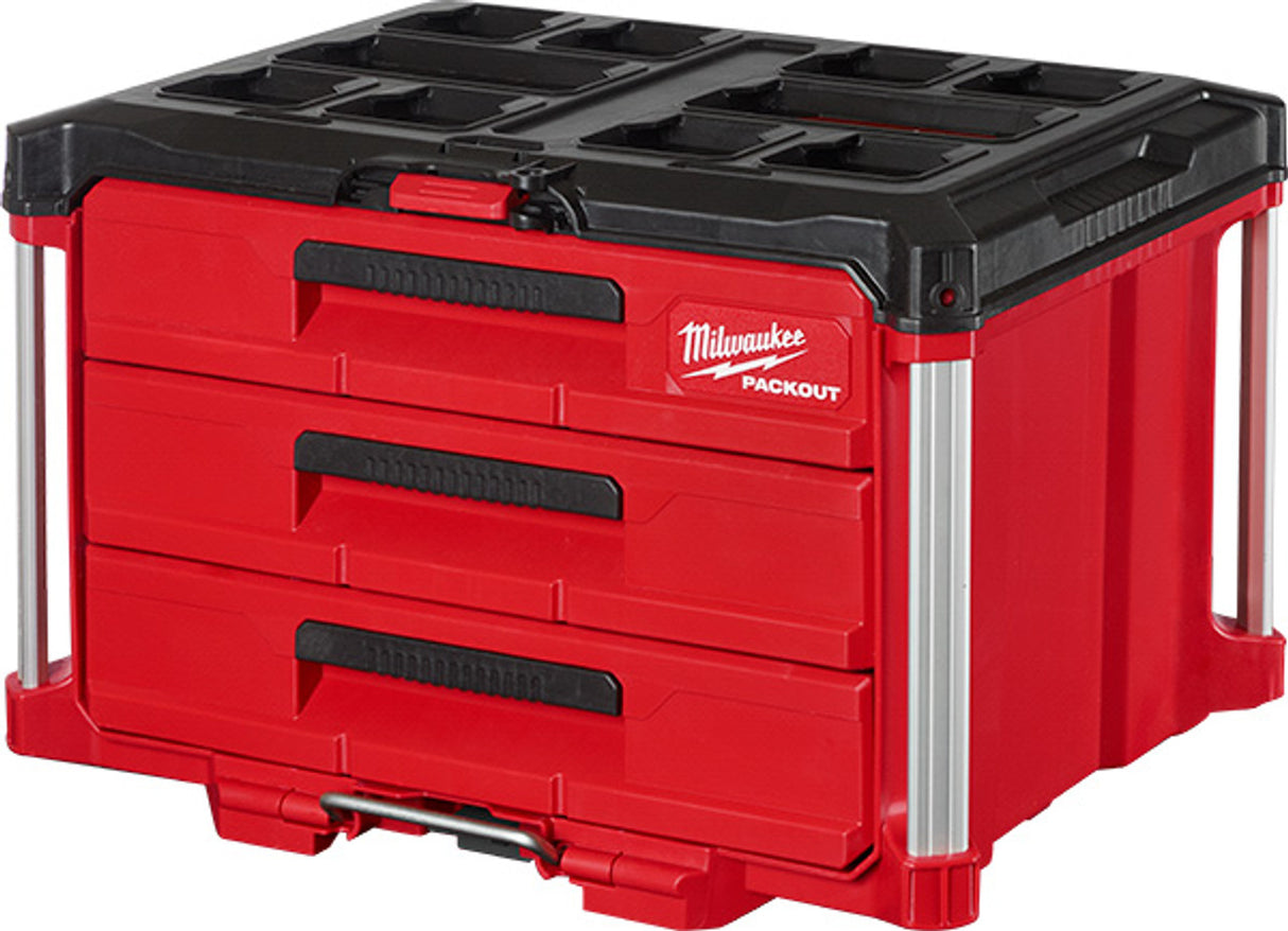 Milwaukee 48-22-8443 PACKOUT 3-Drawer Tool Box