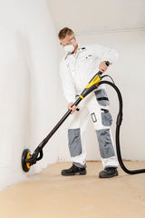 Mirka STYRO LEROS Concept 9" Drywall and Popcorn Ceiling Sander with Auto Filter Cleaning Dust Extractor Combo Package