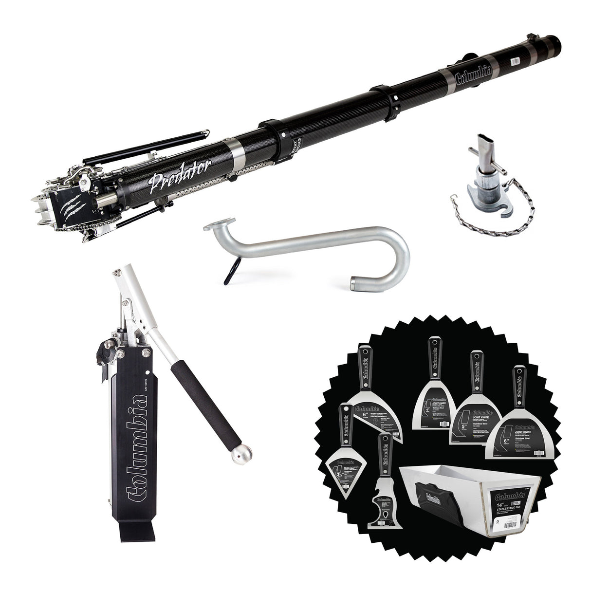 Ensemble combiné Columbia Predator avec ensemble d'outils à main en prime
