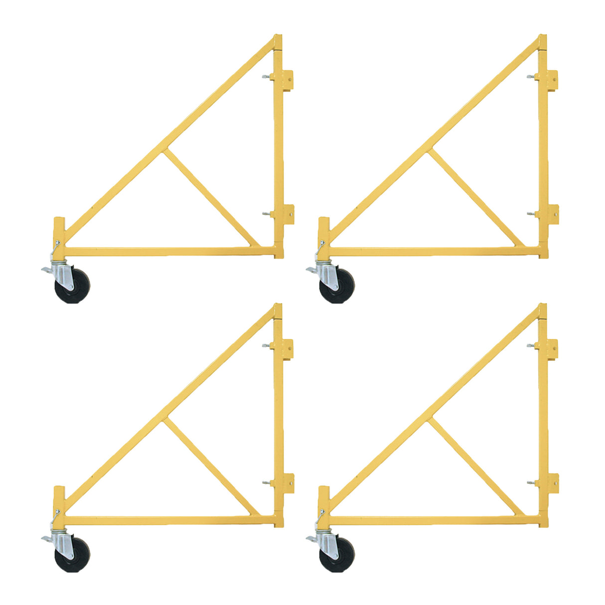 Circle Brand Large Steel Outriggers with Casters (Set of 4)