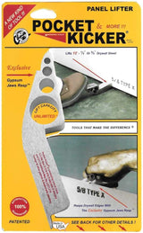 Diversified Tools 812-DT Pocket Kicker Drywall Lifter with Gypsum Jaws Rasp