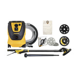 Mirka STYRO LEROS Concept 9" Drywall and Popcorn Ceiling Sander with Auto Filter Cleaning Dust Extractor Combo Package