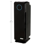 GermGuardian AC4300 Elite 5-in-1 Air Purifier with Pet Pure HEPA Filter, UV-C Sanitizer and Odor Reduction, 22-Inch Tower (black)