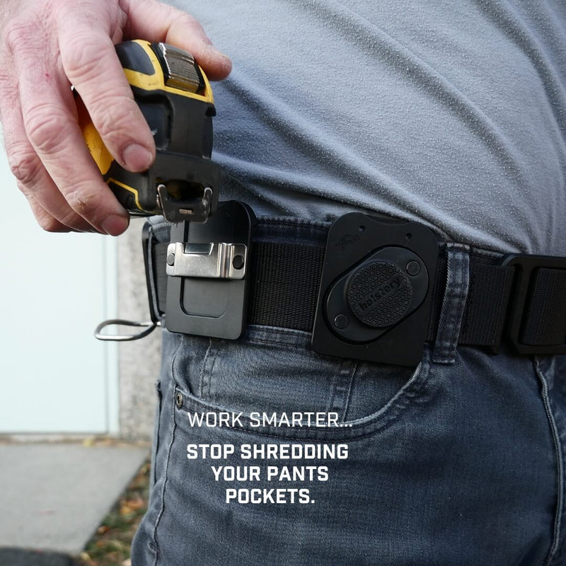 Holstery TapeMaster Pro - Clip-On Tape Measure Holster