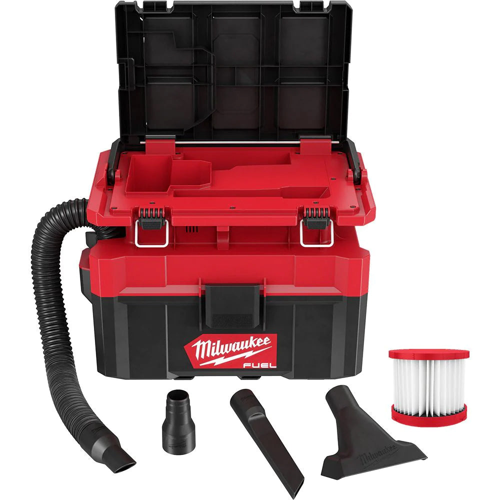 Milwaukee 0970-20 PACKOUT 2.5 Gallon Wet/Dry Vacuum (Tool Only)