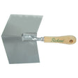 Richard Drywall Inside Corner Tool with Wood Handle, 4” Flexible Stainless Steel Blade, 1810