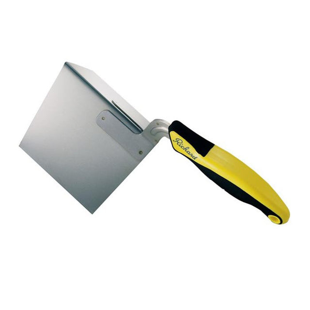 Richard Ergo-Grip Drywall Outside Corner Tool - 4” Flexible Stainless Steel Blade, 18806