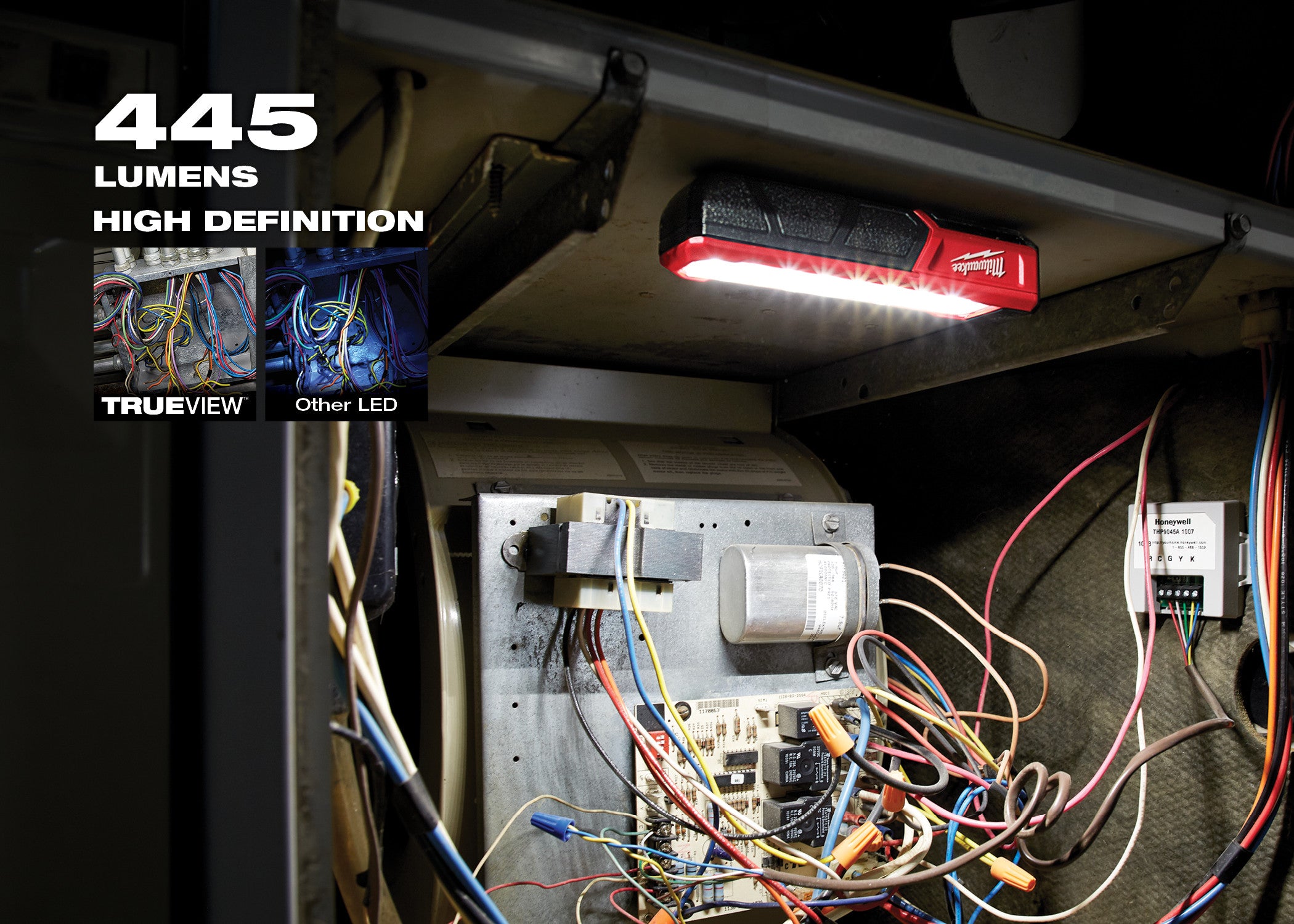 Milwaukee 2112-21 Luz de inundación de bolsillo recargable por USB Rover
