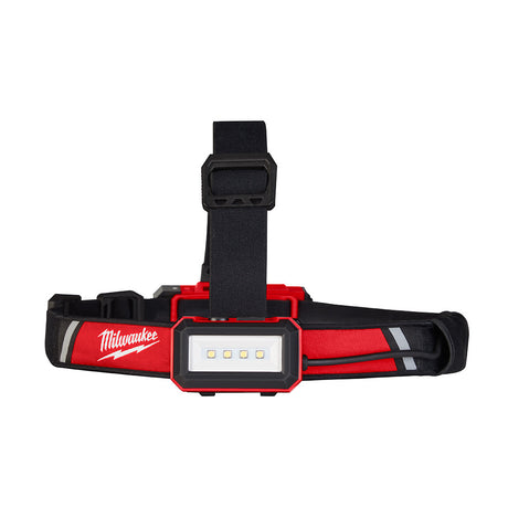 Milwaukee 2115-21 Linterna frontal recargable USB de bajo perfil