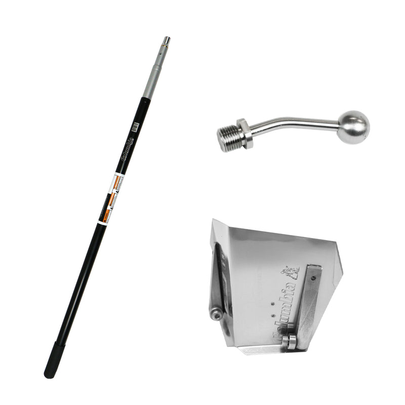 Columbia Standard Flusher and Twist-Lock Handle Set
