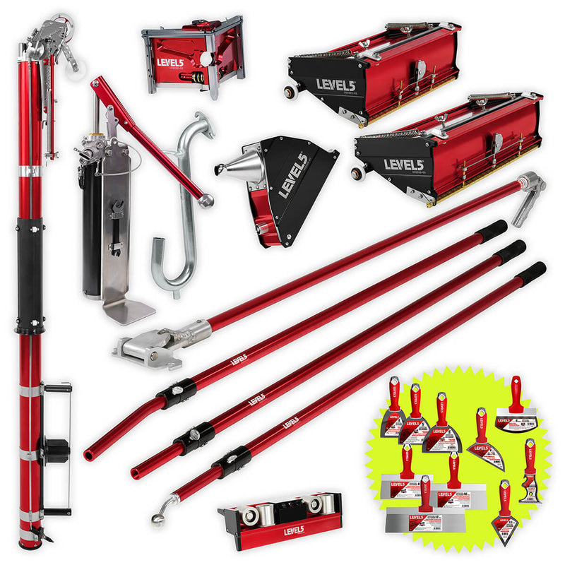 Level 5 L5T Full Set with Extension Handles and Bonus Hand Tool Set 4-601P