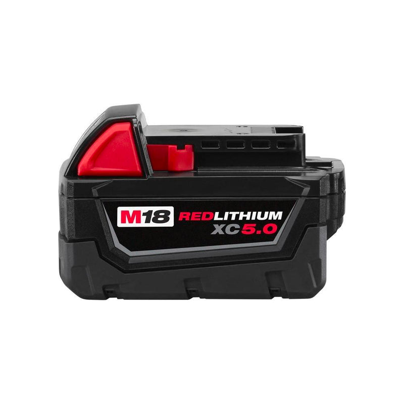 Milwaukee 48-11-1852 M18 RedLithium XC5.0 Extended Capacity Battery 2-Pack