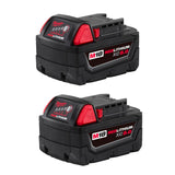 Milwaukee 48-11-1852 M18 RedLithium XC5.0 Extended Capacity Battery 2-Pack