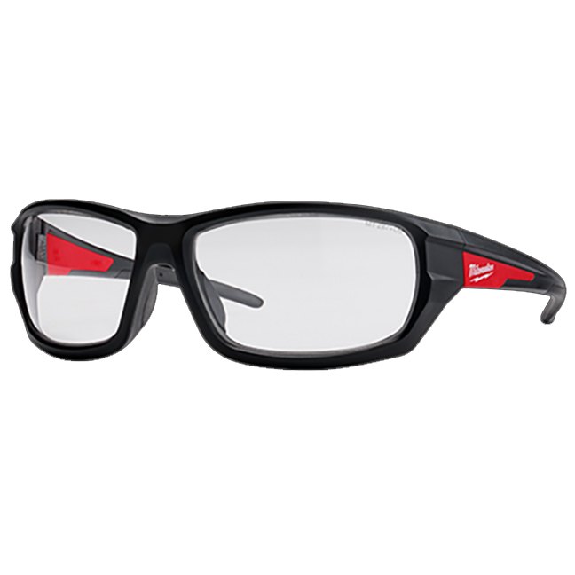 Milwaukee 48-73-2020 Performance Safety Glasses Clear Fog-Free Lenses