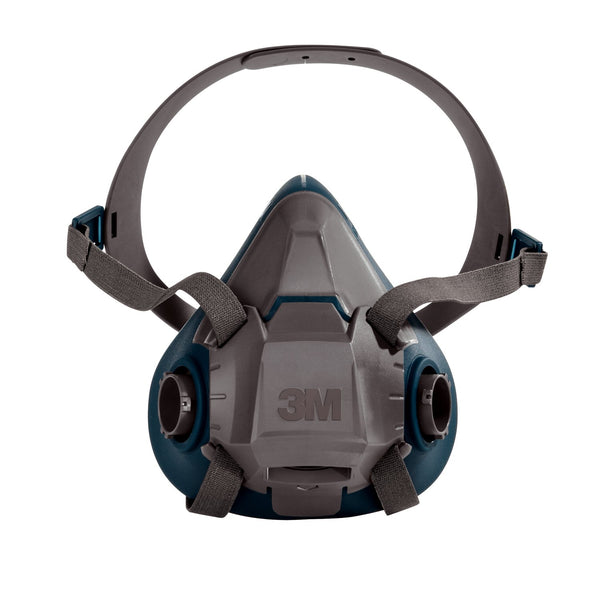 Respirateur réutilisable à demi-masque à verrouillage rapide et confort robuste 3MMC