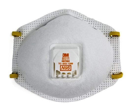 3M™ 8511 Particulate CoolFlow Respirator Dust Mask N95