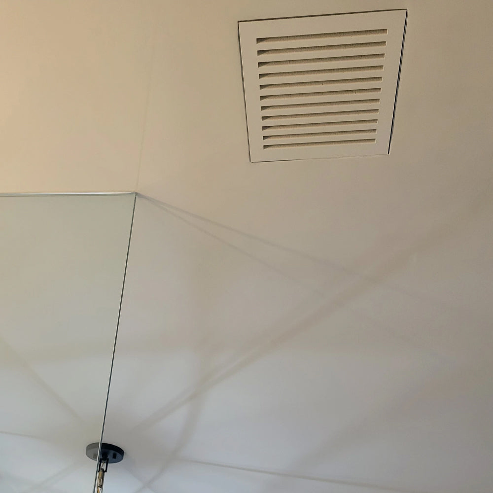 Couvercle de ventilateur d'extraction de salle de bain encastré magnétique Envisivent
