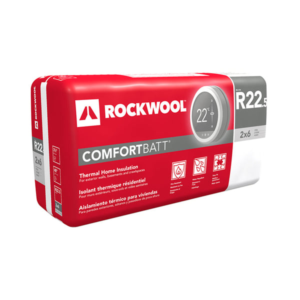 Rockwool Comfortbatt R22.5 Steel Stud Insulation