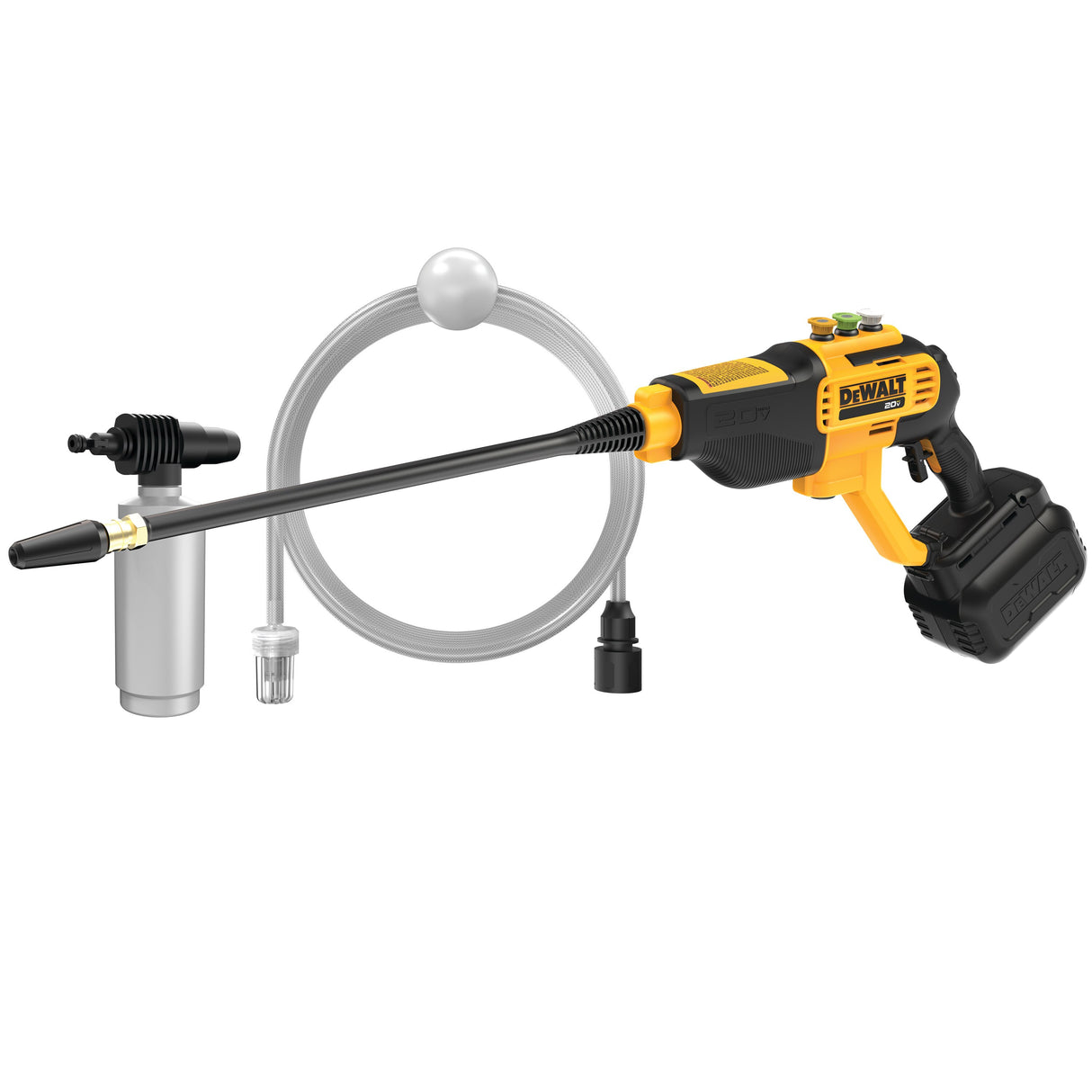 Nettoyeur électrique sans fil DeWalt 20V Max 550 PSI (outil uniquement)