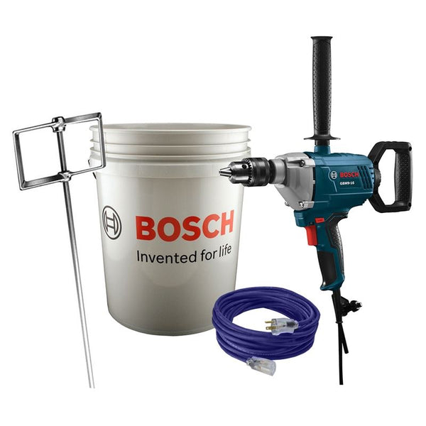 Bosch GBM9-16 Kit de taladro combinado mezclador de lodo