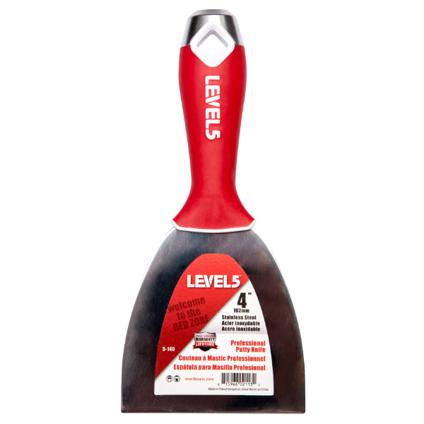 LEVEL5 4" Stainless Steel Joint Knife with Soft Grip Handle 5-140