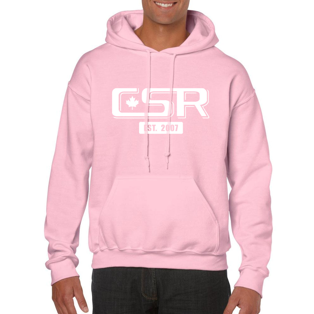 CSR Heavy Blend Light Pink Hoodie