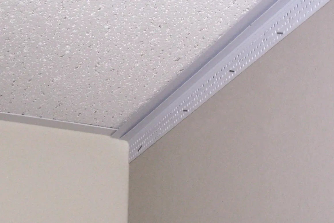 Trim-Tex Mud On Ceiling Bead